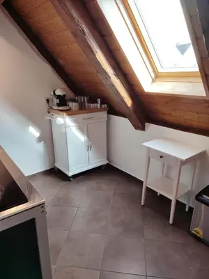 Küche/Küchenzeile in der Unterkunft Katharinen Maisonette