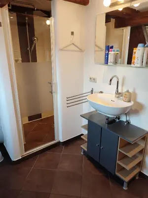 Küche/Küchenzeile in der Unterkunft Katharinen Maisonette