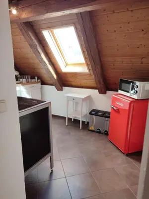 Küche/Küchenzeile in der Unterkunft Katharinen Maisonette