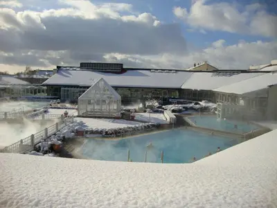 Pension Schneider, Bad Gögging im Winter