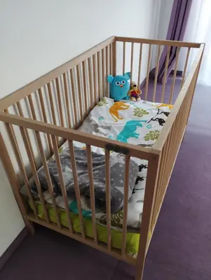 Ein Bett oder Betten in einem Zimmer der Unterkunft Ferienwohnung Walter Gluche