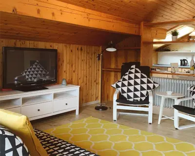 Ein Sitzbereich in der Unterkunft Casa Mia