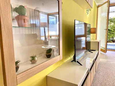 TV/Unterhaltungsangebot in der Unterkunft Ferienwohnung Kirchbichl am Schliersee mit Terrasse
