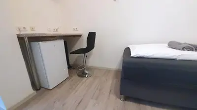 Ein Sitzbereich in der Unterkunft Neuburg Center Appartments