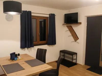 TV/Unterhaltungsangebot in der Unterkunft Ferienwohnung an der Jodquelle
