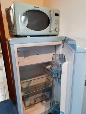 Küche/Küchenzeile in der Unterkunft Privatzimmer in Augsburg-Haunstetten
