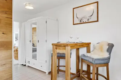 Küche/Küchenzeile in der Unterkunft Casa Hirsch - zentral in Miesbach