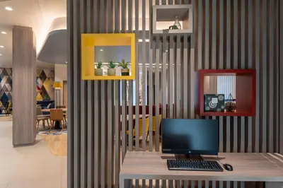 TV/Unterhaltungsangebot in der Unterkunft Hampton By Hilton Munich City North