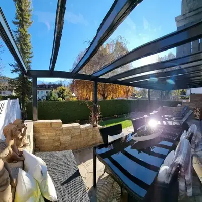 Kaminwohnung mit 24qm Südterrasse Nähe Zugspitze / Eibsee