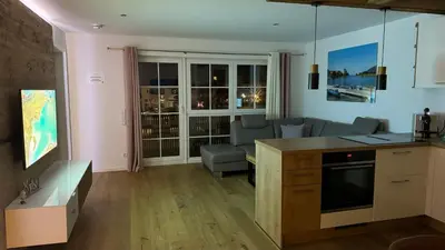 Küche/Küchenzeile in der Unterkunft Pia am See - Bio Design Appartement