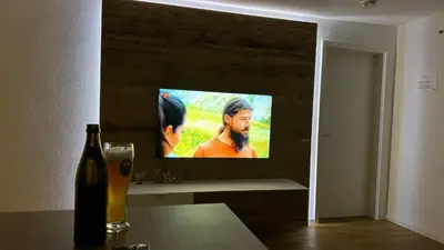 TV/Unterhaltungsangebot in der Unterkunft Pia am See - Bio Design Appartement