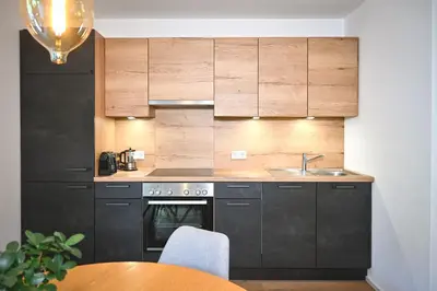 Küche/Küchenzeile in der Unterkunft Apartment K13