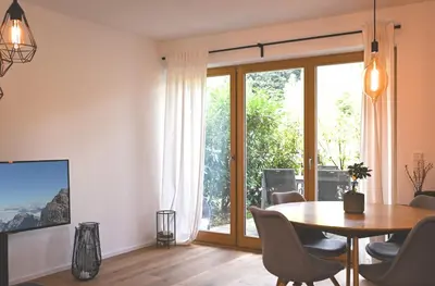 TV/Unterhaltungsangebot in der Unterkunft Apartment K13