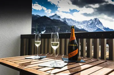 Getränke in der Unterkunft Mountain Pad