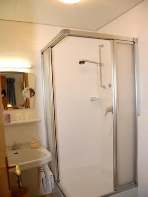 Ein Badezimmer in der Unterkunft Gästehaus Gamsei - Bosch Hermann