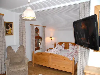Ein Bett oder Betten in einem Zimmer der Unterkunft Gästehaus Gamsei - Bosch Hermann