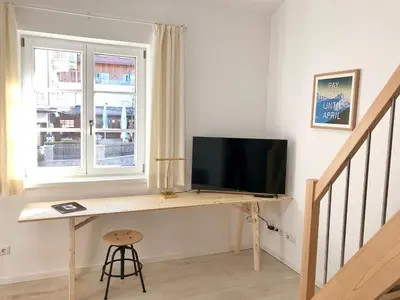 TV/Unterhaltungsangebot in der Unterkunft Galeriestudio - Zentral in Gmund