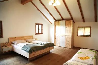 Ein Bett oder Betten in einem Zimmer der Unterkunft Strass4