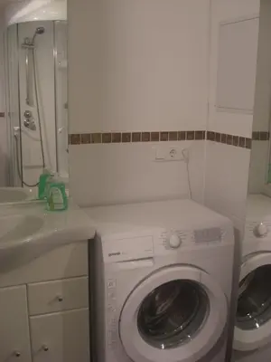 Ein Badezimmer in der Unterkunft Unterkunft für Arbeiter und Monteure