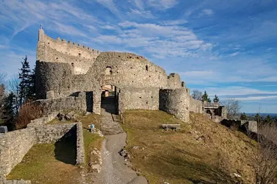 Naturlandschaft in der Nähe des Ferienhauses