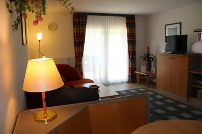 TV/Unterhaltungsangebot in der Unterkunft Ferienhaus Nr 48, Typ A, Feriendorf Hochbergle, Allgäu
