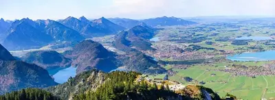 Naturlandschaft in der Nähe des Ferienhauses