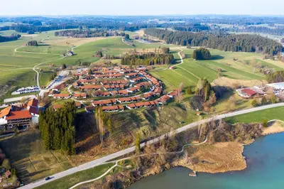 Naturlandschaft in der Nähe des Ferienhauses