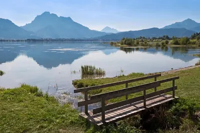 Naturlandschaft in der Nähe des Ferienhauses