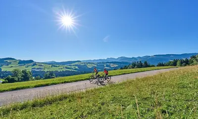 Naturlandschaft in der Nähe des Ferienhauses
