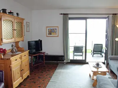 TV/Unterhaltungsangebot in der Unterkunft Ferienhaus Nr 41, Typ C, Feriendorf Hochbergle, Allgäu