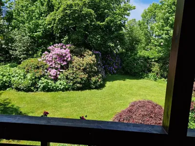 Ein Garten an der Unterkunft Ferienwohnung Leo