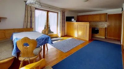 Küche/Küchenzeile in der Unterkunft Ferienwohnung Nr 3, Lechbruck-Gründl, Allgäu
