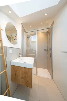 Ein Badezimmer in der Unterkunft Haus Margreiter