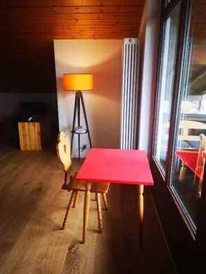Grundriss der Unterkunft Chalet Chiemgau 90 qm 3 Zimmer Balkon