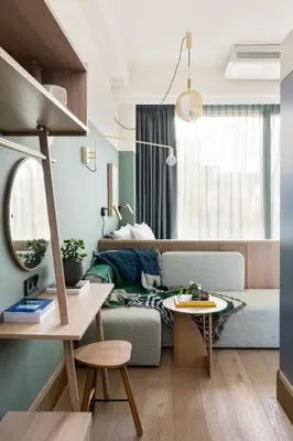 Ein Sitzbereich in der Unterkunft WunderLocke Munich