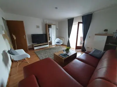 TV/Unterhaltungsangebot in der Unterkunft Apartment Morgensonne