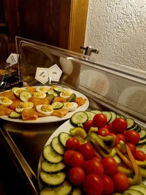 Essen im Hotel oder in der Nähe