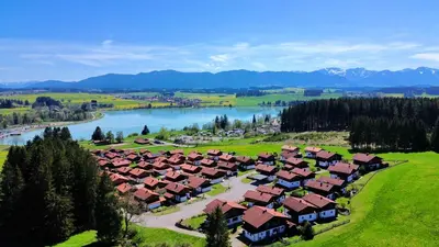 Naturlandschaft in der Nähe des Ferienhauses