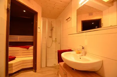 Ein Bett oder Betten in einem Zimmer der Unterkunft Feriendorf Via Claudia Haus 69 La Casita