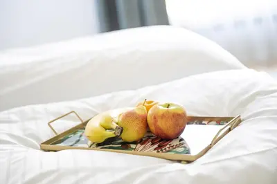 Essen im Hotel oder in der Nähe