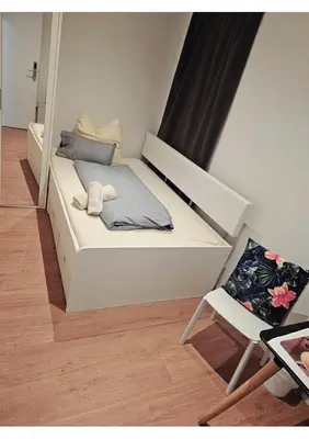 Ein Bett oder Betten in einem Zimmer der Unterkunft Estelada Hostel Berg am Laim