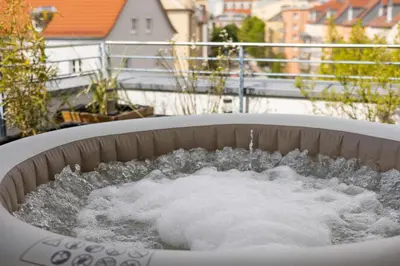 Grundriss der Unterkunft Arbio I Premium Penthouse Apartment Augsburg