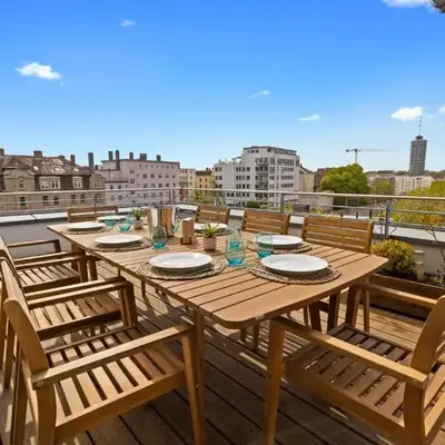 Arbio I Premium Penthouse Apartment Augsburg
