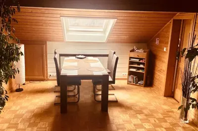 Grundriss der Unterkunft 2-Zimmer DG-Apartment mit eigener Sauna