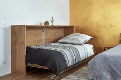 Ein Bett oder Betten in einem Zimmer der Unterkunft Ferienwohnung Sicado Loft