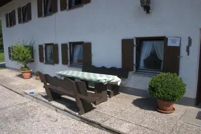 Grundriss der Unterkunft Ferienhaus, Bauernhof mit Angel- und Badesee, Roßhaupten, Allgäu