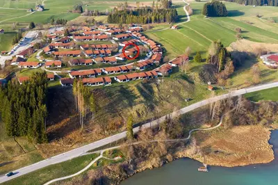 Naturlandschaft in der Nähe des Ferienhauses