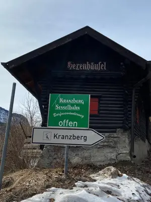 Naturlandschaft in der Nähe des Ferienhauses