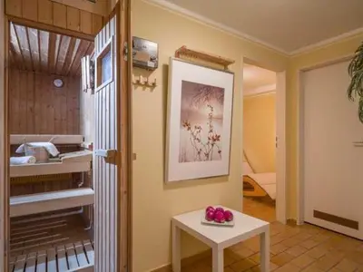 Ein Bett oder Betten in einem Zimmer der Unterkunft Ferienwohnung 5 Bergschlössl Oberaudorf