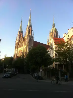 Die Umgebung um die Pension